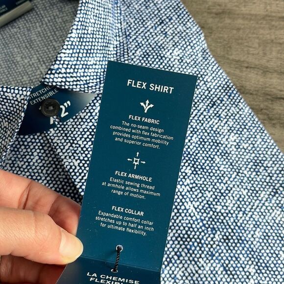 NEW Kenneth Cole Slim Fit Dress Shirt - Picture 6 of 6